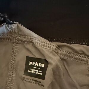 Prana Charcoal Gray Activewear Top